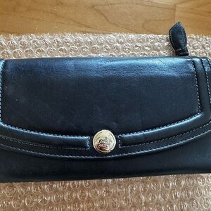 Coach Midnight Leather Women's Wallet